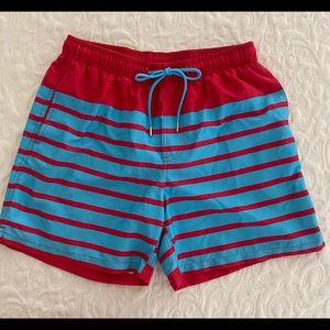 Southern Tide M Red&Blue Swim Short The Skipjack